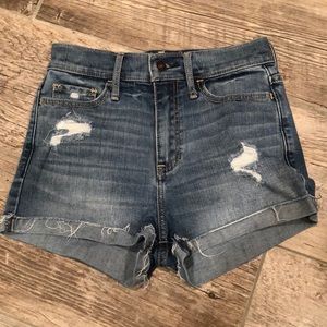 Abercrombie jean shorts